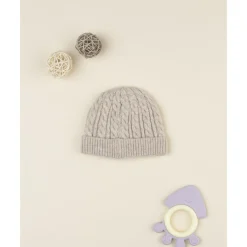 Prenatal Gorro tricot de niño beige
