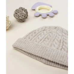 Prenatal Gorro tricot de niño beige