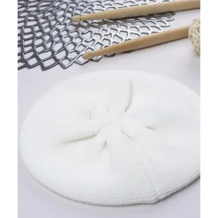 Prenatal Gorro tricot niña blanco