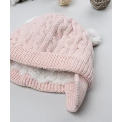 Prenatal Gorro tricot rosa para niña con orejas* Recién Nacido·Primeras Salidas|Primeras Salidas·Gorros, Viseras Y Manoplas