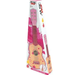 MUSICSTAR Guitarra de madera rosa 55 cm ㅤ* Música|Electrónicos