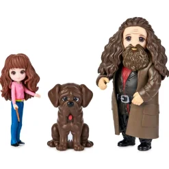 HARRY POTTER - Hermione y Hagrid - Pack 2 figuras* Coleccionables Y Mini Mundos