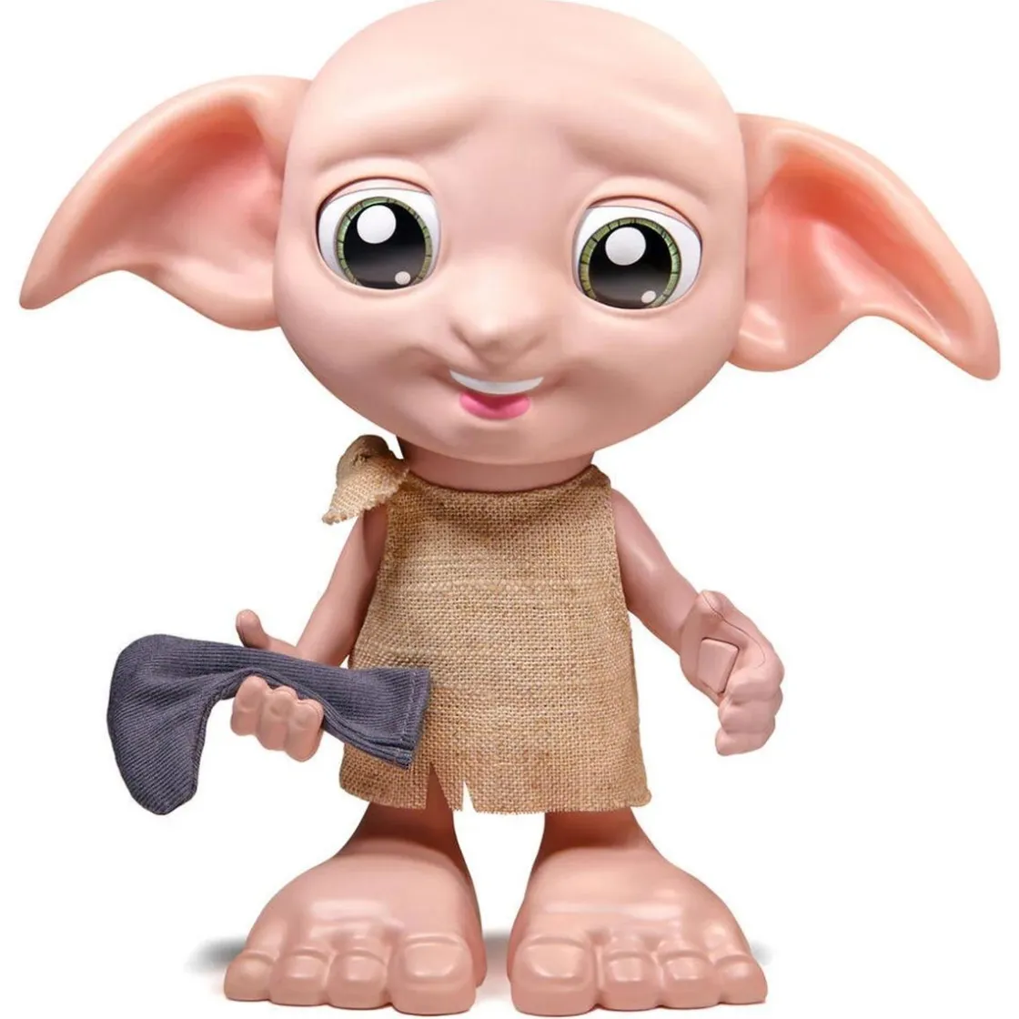 SPIN MASTER Harry Potter - Muñeco interactivo de Elfo Dobby con sonidos y frases, 21,6 cm ㅤ