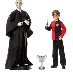 MATTEL Harry Potter - Pack 2 Figuras Harry potter VS Voldemort* Figuras De Acción