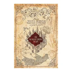 ABYSSE CORP Harry Potter - Póster Mapa del Merodeador* Friki Zone|Merchandising