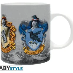 ABYSSE CORP Harry Potter - Taza de 320 ml con diseño de las 4 casas de Harry Potter ㅤ