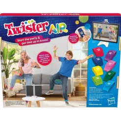 FABA Hasbro - Juego de mesa Twister Air con aplicación