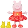 HASBRO IBERIA Hasbro - Peppa Pig - Muñeca interactiva diversión en los charcos