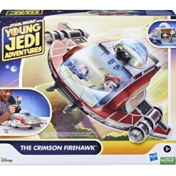 HASBRO EU TRADING Hasbro - Star Wars - Barco The Crimson Firehawk de Star Wars con 2 figuras de acción ㅤ* Coleccionables Y Mini Mundos