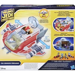 HASBRO EU TRADING Hasbro - Star Wars - Barco The Crimson Firehawk de Star Wars con 2 figuras de acción ㅤ* Coleccionables Y Mini Mundos