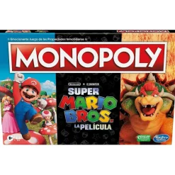 TOYS "R" US Hasbro - Super Mario - Monopoly edición película Super Mario Bros con token Bowser* Friki Zone|Juegos Y Puzzles