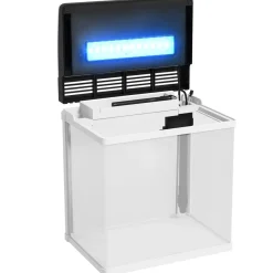 PawHut Homcom - Acuario 13L con filtro e iluminación* Steam