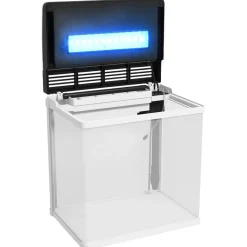 PawHut Homcom - Acuario 28L con filtro e iluminación