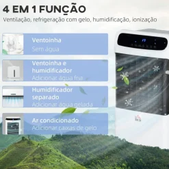 Homcom - Aire Acondicionado Humidificador* Figuras De Acción