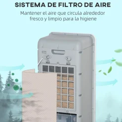 Homcom - Aire Acondicionado Humidificador* Figuras De Acción