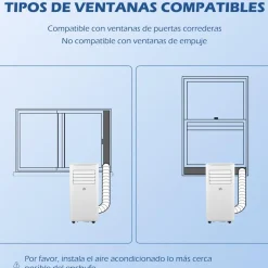 Homcom - Aire Acondicionado Portátil* Figuras De Acción