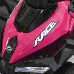 Homcom - Andador Quad Cuatrimoto Rosa* Vehículos De Batería O A Pedales