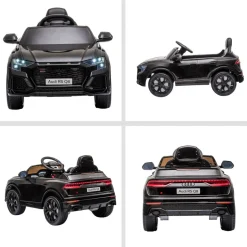 Homcom - Audi RS Q8 eléctrico* Vehículos De Batería O A Pedales