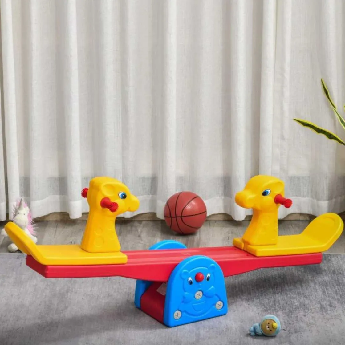 Homcom - Balancín para Niños con Respaldo