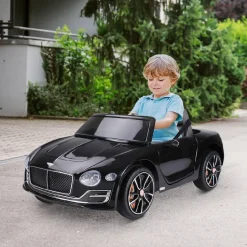 Homcom - Bentley GT Negro Batería con control remoto* Vehículos De Batería O A Pedales