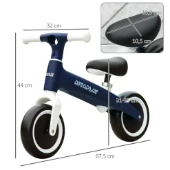 AIYAPLAY Homcom - Bicicleta equilibrio sin pedales ajustable* Motos Y Triciclos
