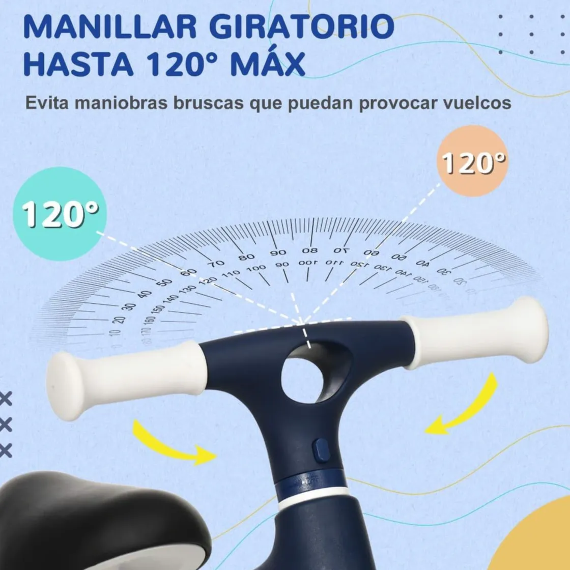 AIYAPLAY Homcom - Bicicleta equilibrio sin pedales ajustable* Motos Y Triciclos
