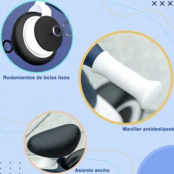 AIYAPLAY Homcom - Bicicleta equilibrio sin pedales ajustable* Motos Y Triciclos
