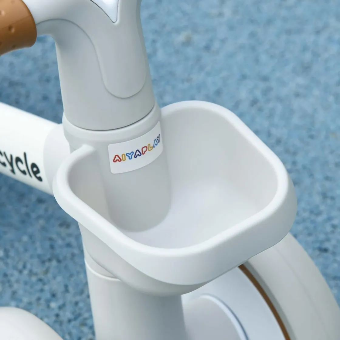 AIYAPLAY Homcom - Bicicleta sin pedales Blanco* Motos Y Triciclos