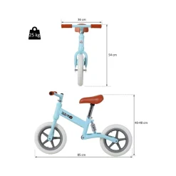 Homcom - Bicicleta sin pedales para niños* Motos Y Triciclos