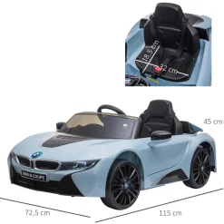 Homcom - BMW I8 Coupe eléctrico* Vehículos De Batería O A Pedales