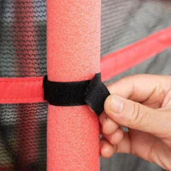 Homcom - Cama elástica Ø110 cm Rojo* Camas Elásticas