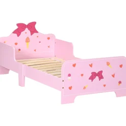 Homcom - Cama infantil corazones Rosa* Estilo De Vida
