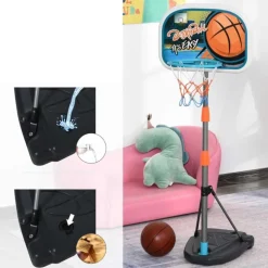 Homcom - Canasta con soporte ajustable