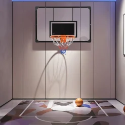 Homcom - Canasta de baloncesto con red