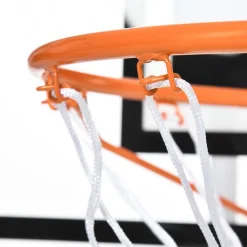 Homcom - Canasta de baloncesto con red