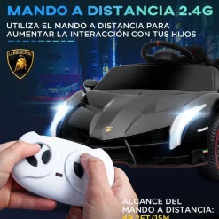 Homcom - Coche elécrico Lamborghini Veneno* Vehículos De Batería O A Pedales