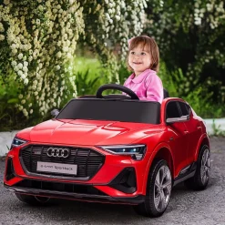 Homcom - Coche eléctrico Audi e-tron* Vehículos De Batería O A Pedales