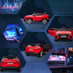 Homcom - Coche eléctrico Audi e-tron* Vehículos De Batería O A Pedales