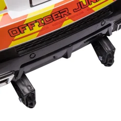 Homcom - Coche eléctrico de policía con mando* Vehículos De Batería O A Pedales