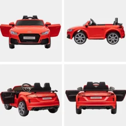Homcom - Coche Eléctrico Infantil Audi TT* Vehículos De Batería O A Pedales
