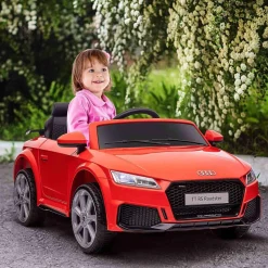 Homcom - Coche Eléctrico Infantil Audi TT* Vehículos De Batería O A Pedales