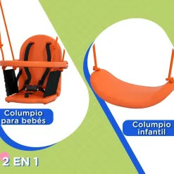 Outsunny Homcom - Columpio infantil individual* Columpios