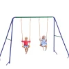Outsunny Homcom - Columpio infantil doble asiento* Columpios