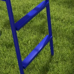 Outsunny Homcom - Columpio infantil triple con tobogán