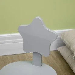 Homcom - Conjunto de mesa y dos sillas estrella