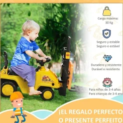 Homcom - Correpasillos apilador* Vehículos De Batería O A Pedales