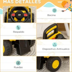Homcom - Correpasillos Excavadora* Vehículos Y Circuitos