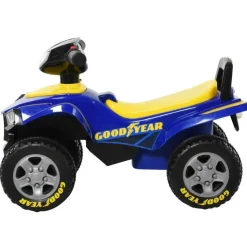 Homcom - Correpasillos Quad Cuatrimoto GOODYEAR Azul* Vehículos De Batería O A Pedales