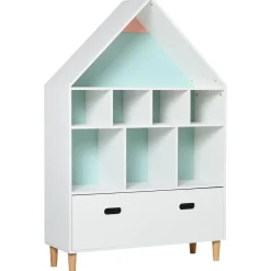 Homcom - Estantería de madera* Estilo De Vida