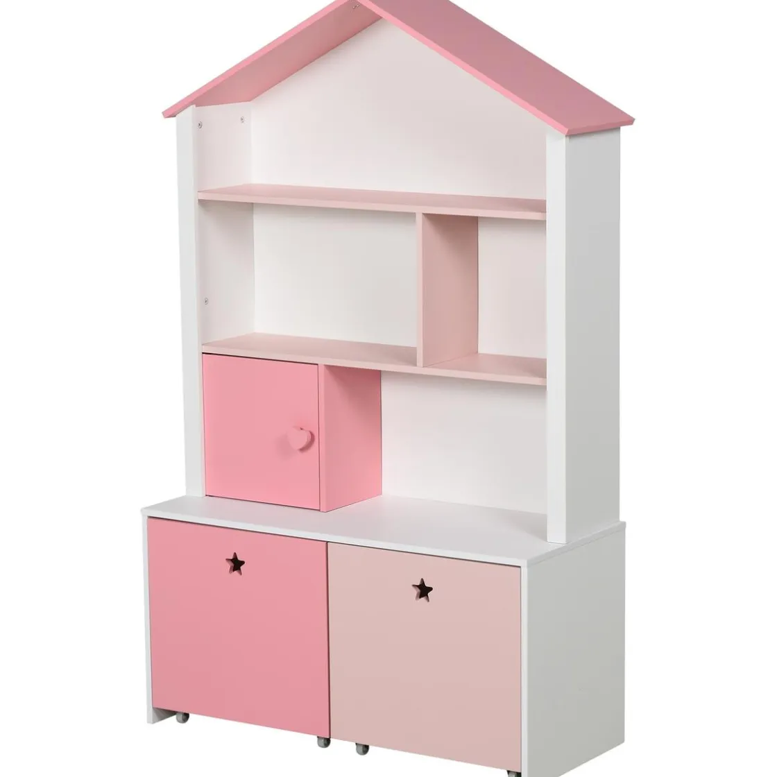 Homcom - Estantería de madera infantil